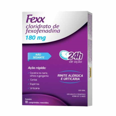 Fexx 180mg c/10cpr