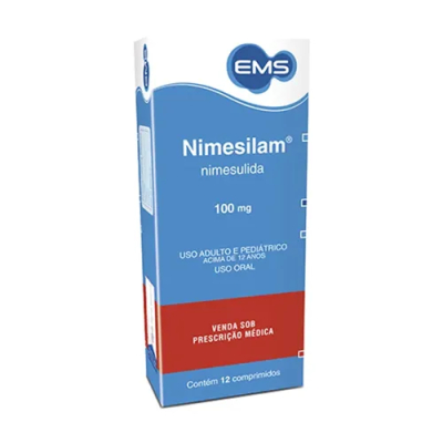 Nimesilan 12cpr ems, 100 mg c/ 12 cp