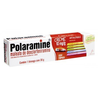 Polaramine cr 30gr, 10 mg/g cr derm c/ 30 g