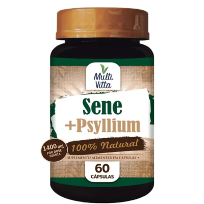 Sene com psyllium multivit 60c
