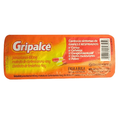 Gripalce env.4cpr, c/ 4 cap