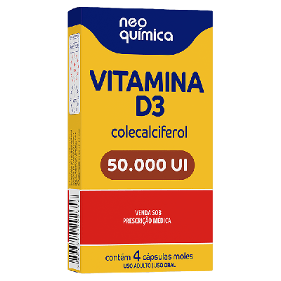 Vit d3 50.000 ui com rev c/4