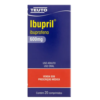 Ibupril 600mg 20cpr teut, 600 mg c/ 20 cp