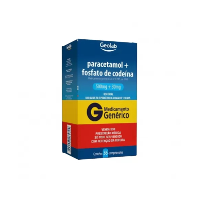 Paracet+codeina 500+30 c/36 eu, 500 mg+30 mg c/ 36 cp