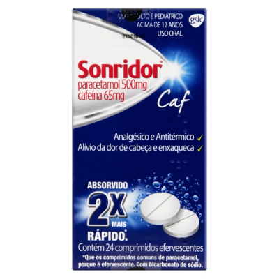 Sonridor caf env.2cpr, 500+65mg cx 24 comp